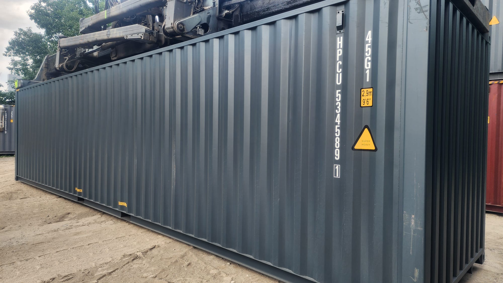 Kontener morski 12m (40'HC) HPCU5345891 - obrazek 7