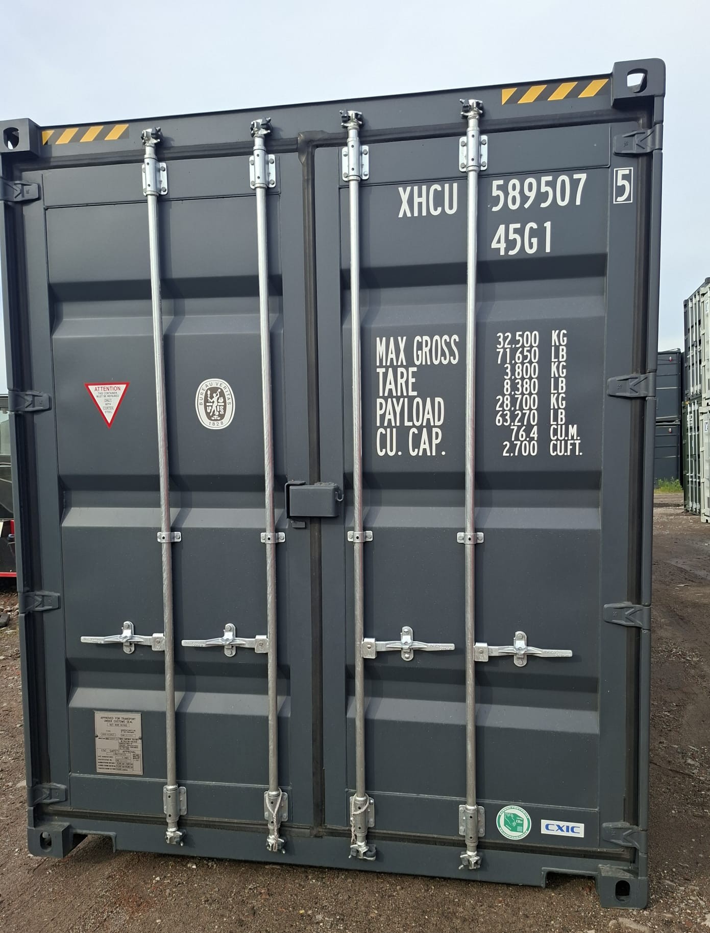 Kontener morski 12m (40'HC) XHCU5895075 - obrazek 2