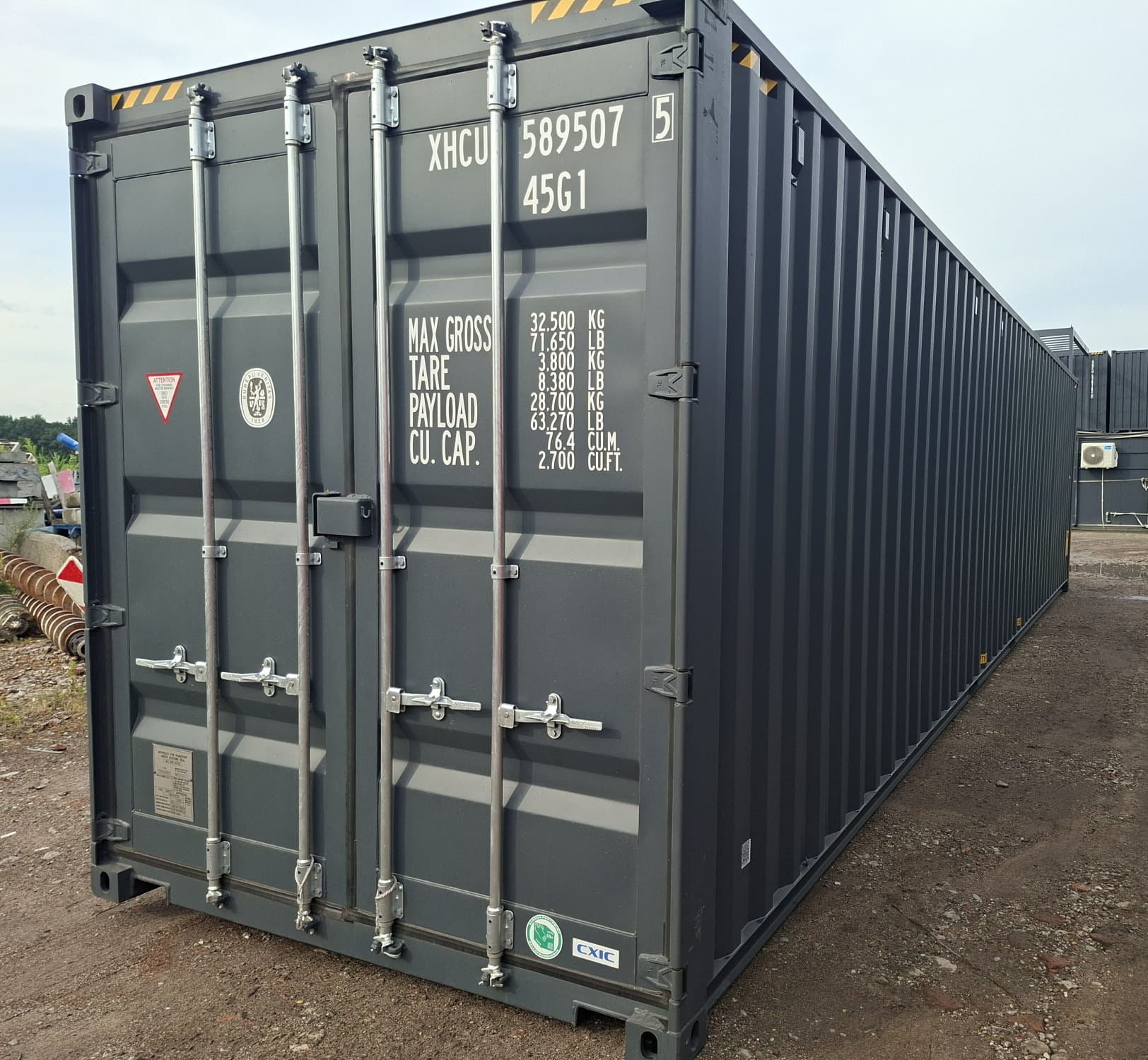 Kontener morski 12m (40'HC) XHCU5895075 - obrazek 3