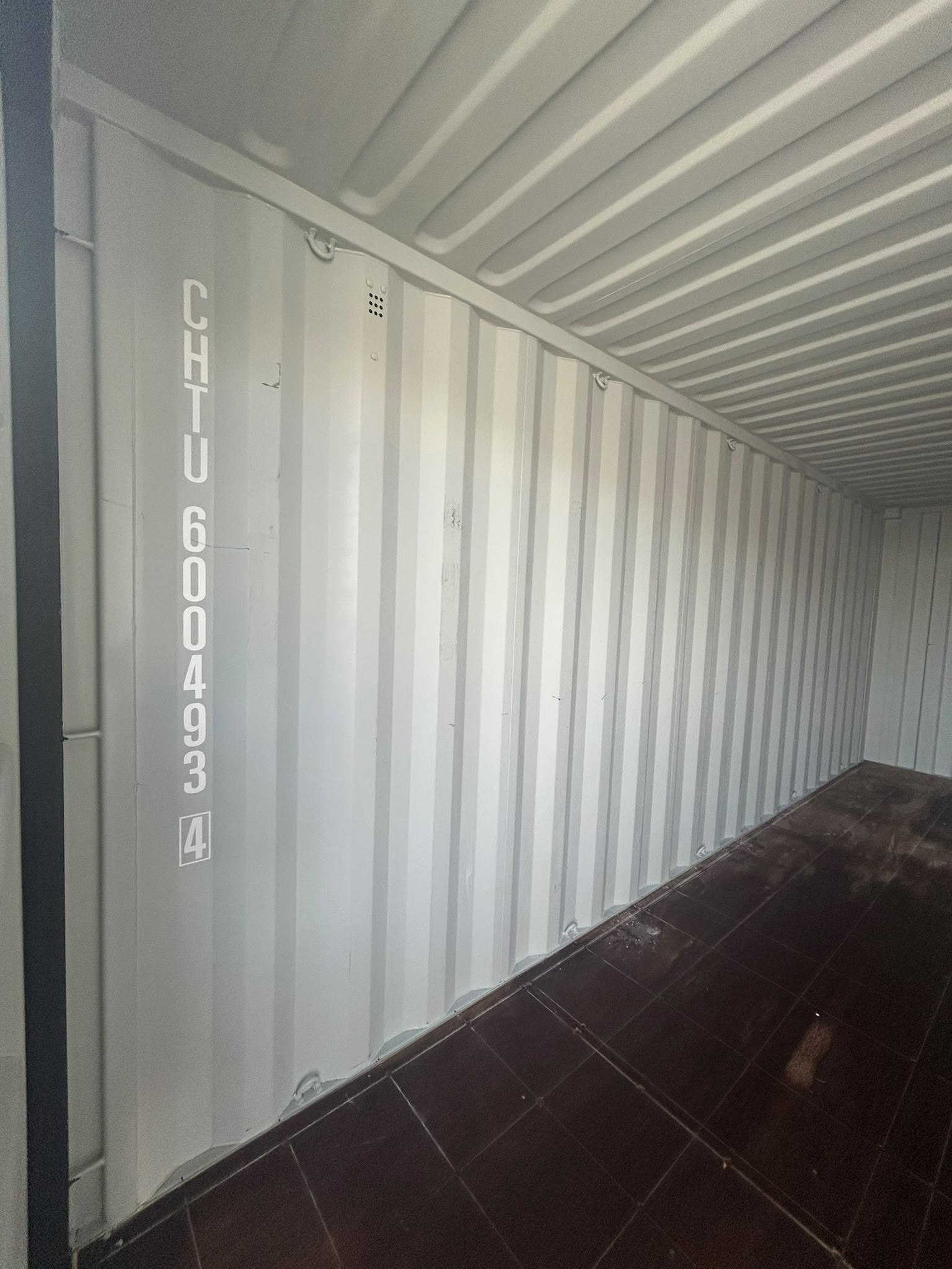 Kontener morski 6m (20'DC) Full Open Side CHTU6004934 - obrazek 2