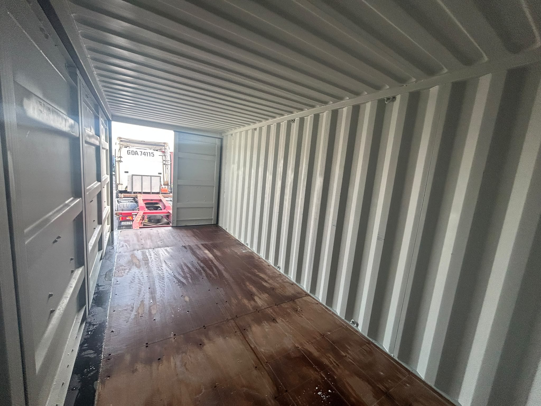 Kontener morski 6m (20'DC) Full Open Side CHTU6004934 - obrazek 11