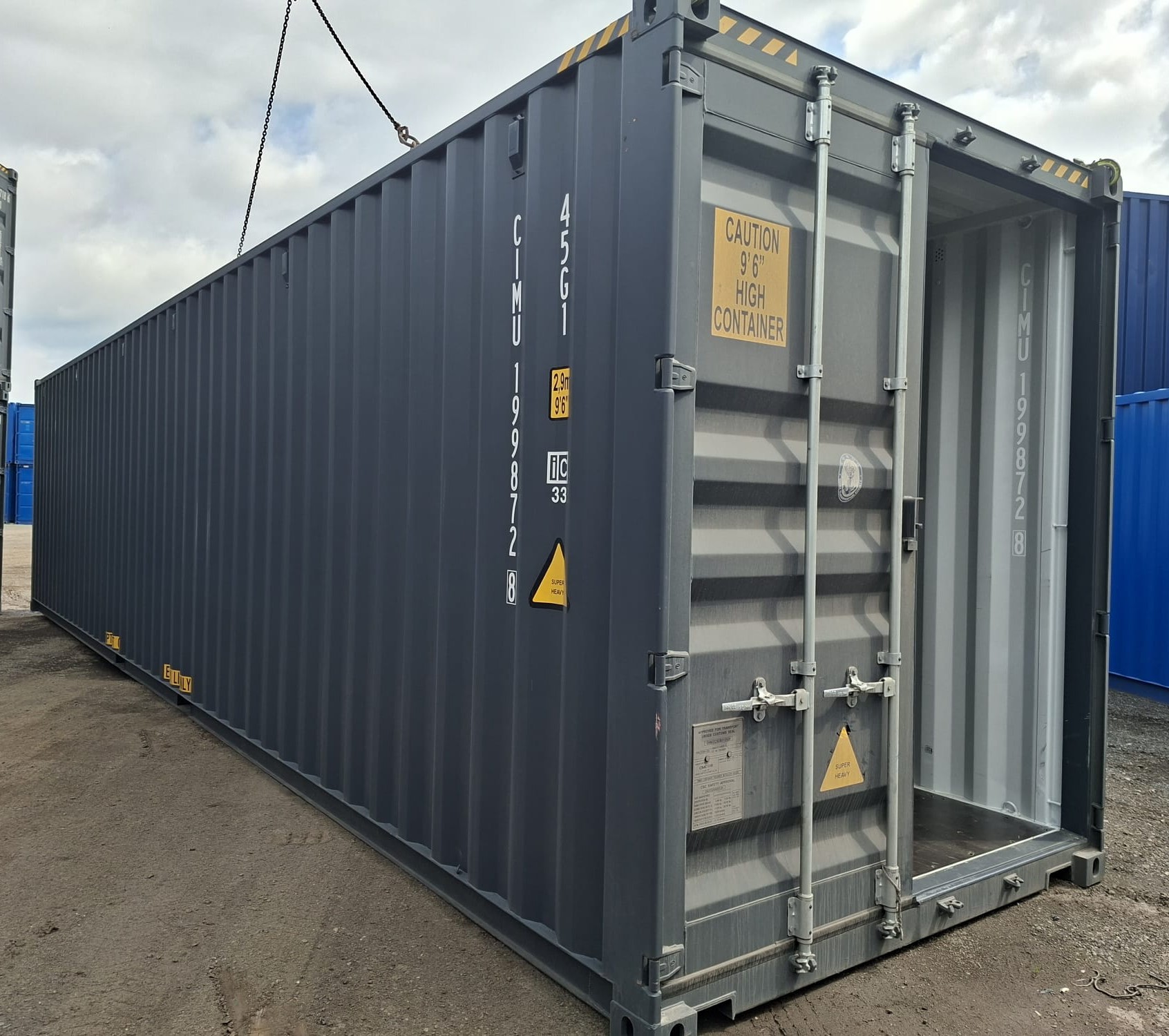 Kontener morski 12m (40'HC) XHCU5910457 - obrazek 2
