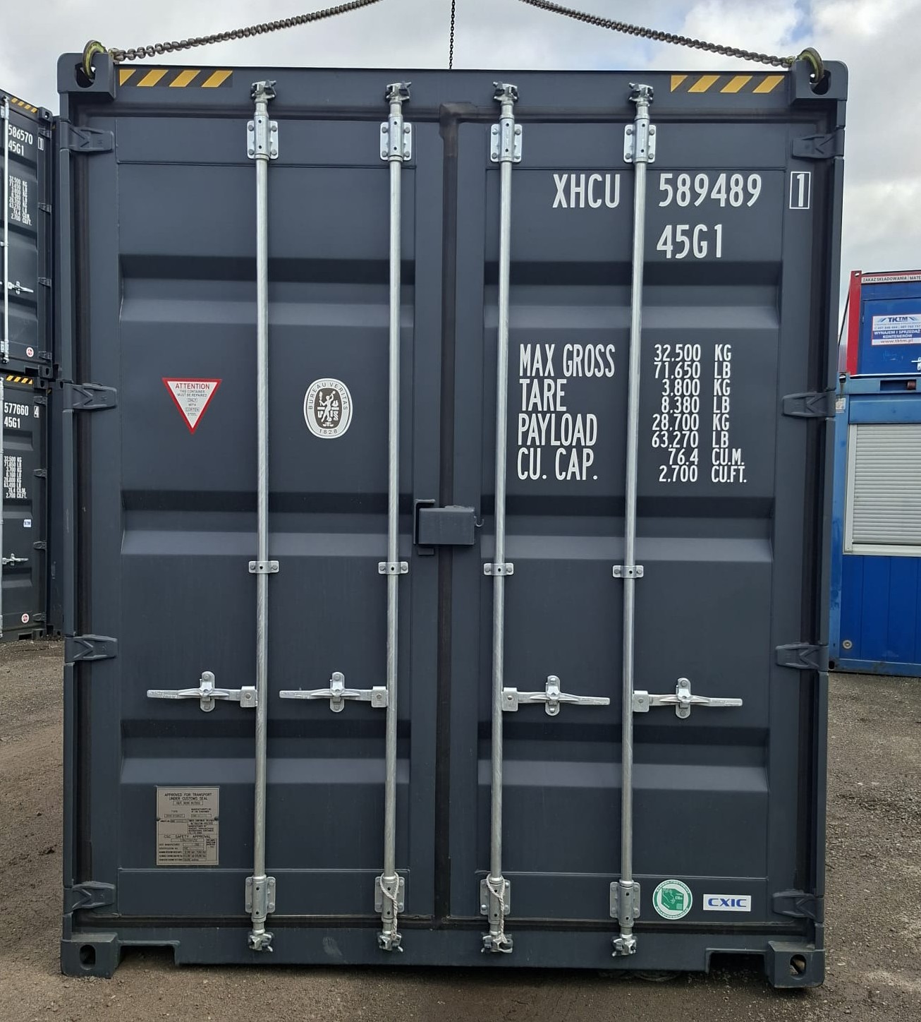 Kontener morski 12m (40'HC) XHCU5894891 - obrazek 6