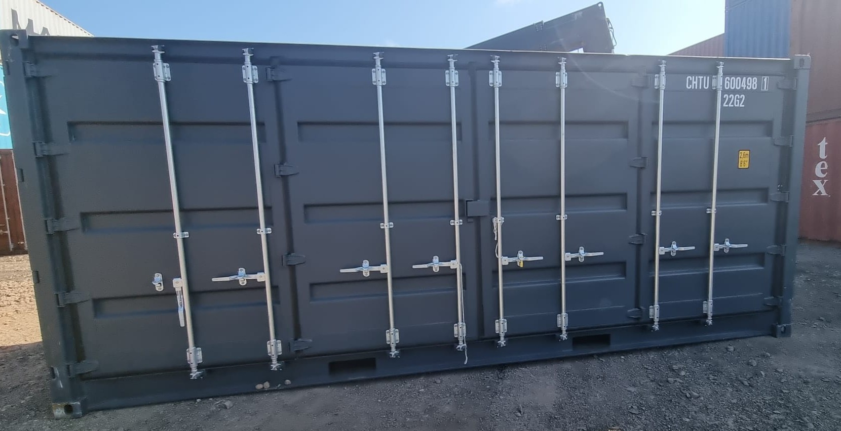 Kontener morski 6m (20'DC) Full Open Side CHTU6004981