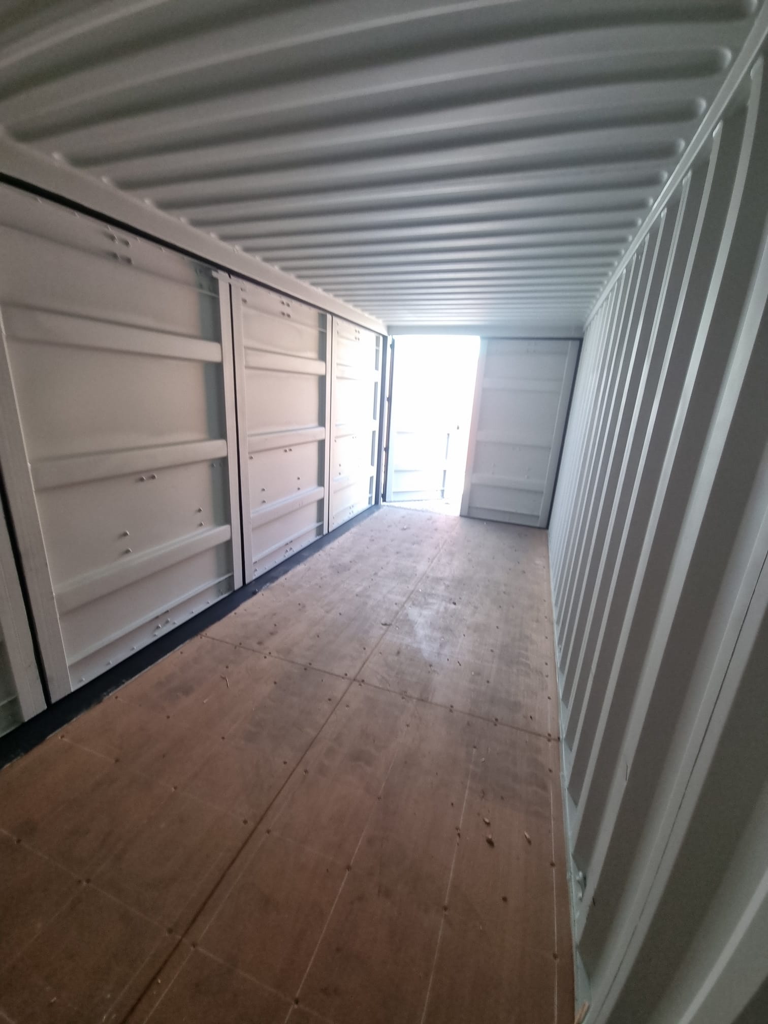 Kontener morski 6m (20'DC) Full Open Side CHTU6004981 - obrazek 3