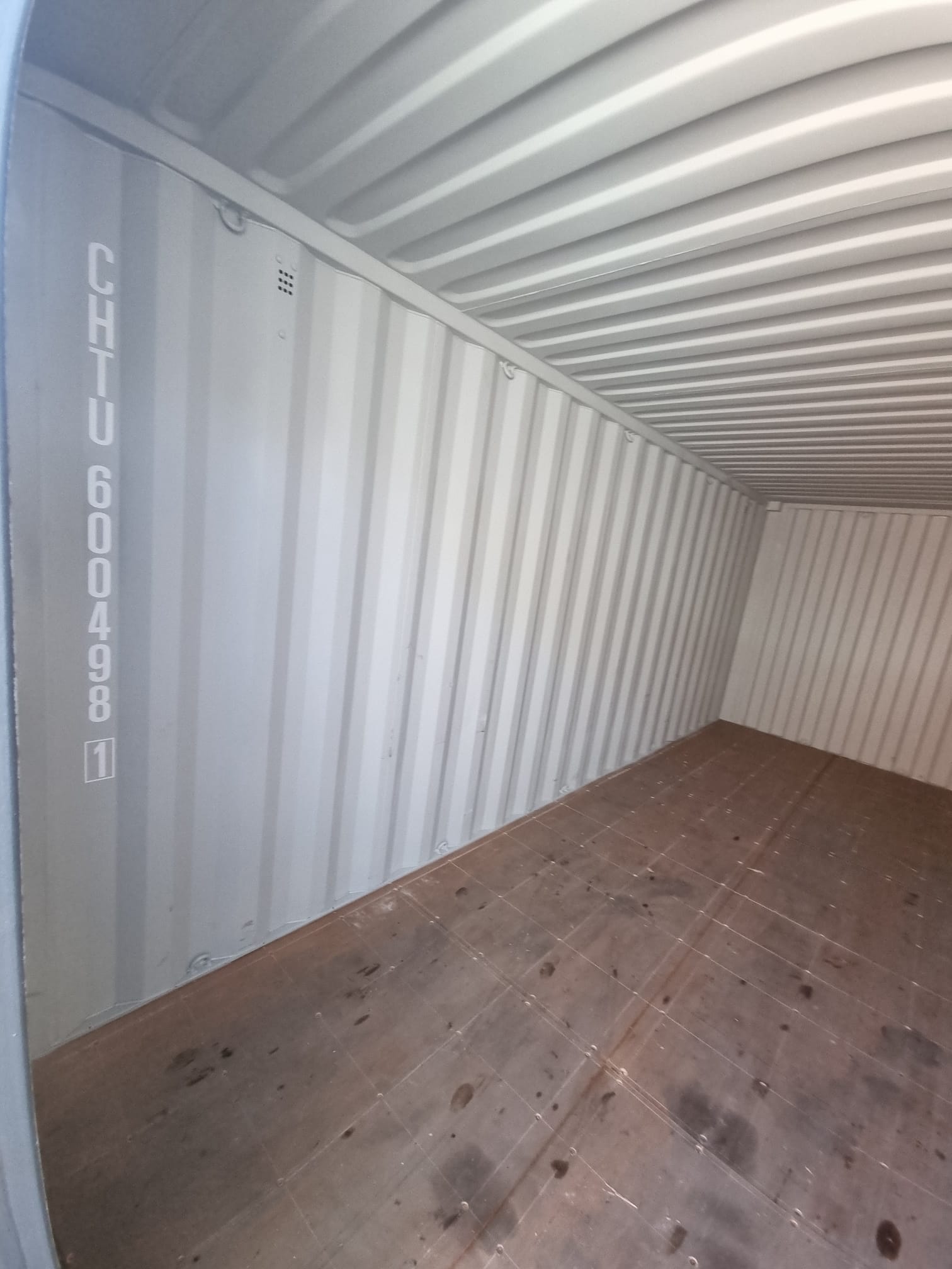Kontener morski 6m (20'DC) Full Open Side CHTU6004981 - obrazek 4