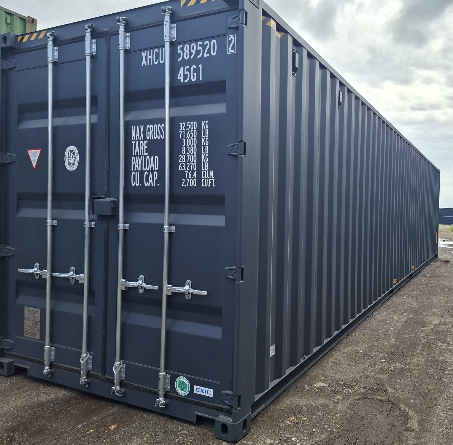 Kontener morski 12m (40'HC) XHCU5895202 - obrazek 2