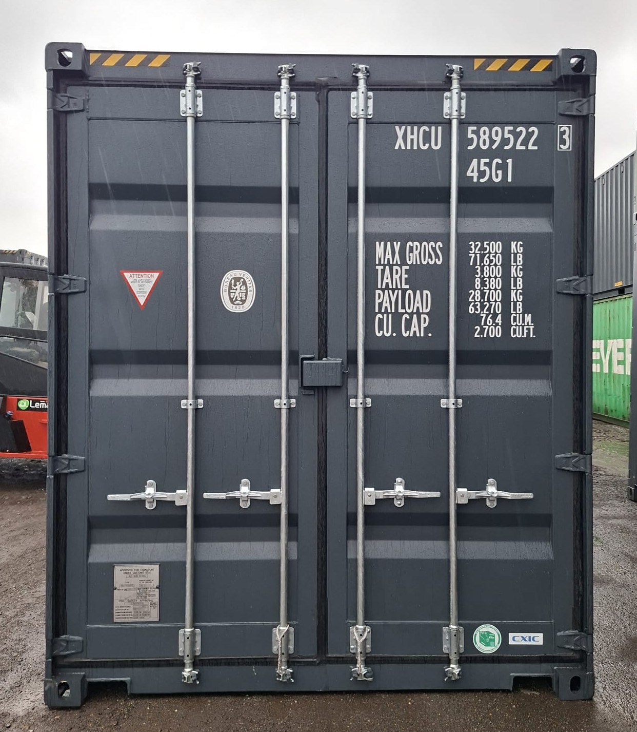 Kontener morski 12m (40'HC) XHCU5895223 - obrazek 3