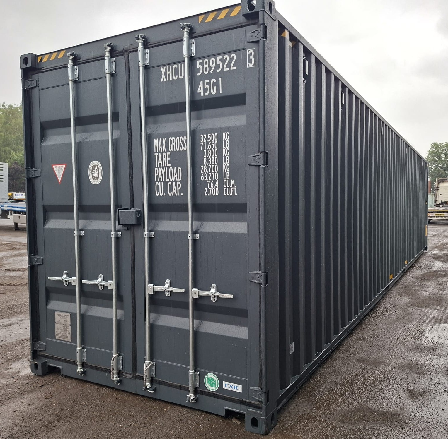 Kontener morski 12m (40'HC) XHCU5895223 - obrazek 4