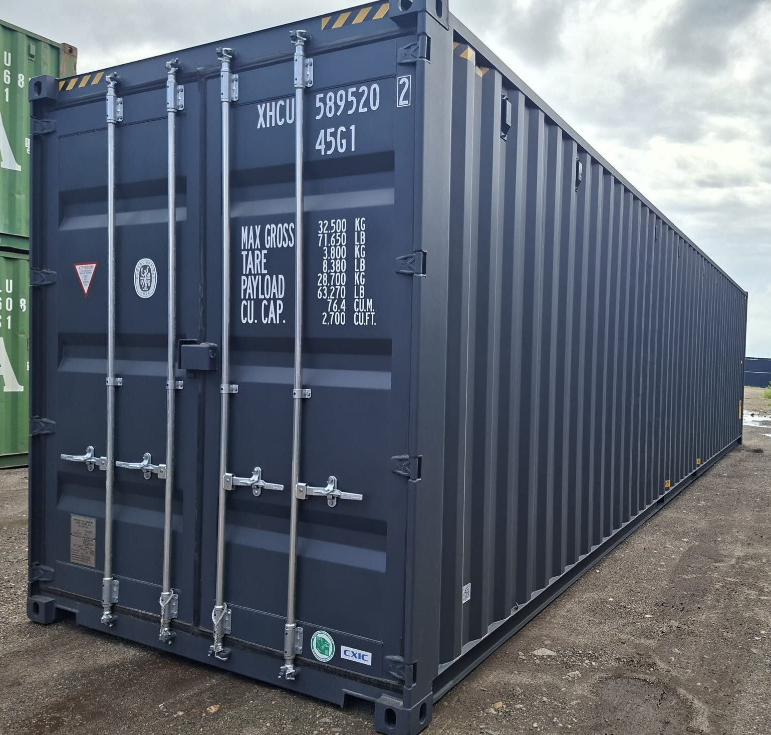 Kontener morski 12m (40'HC) XHCU5895202 - obrazek 4