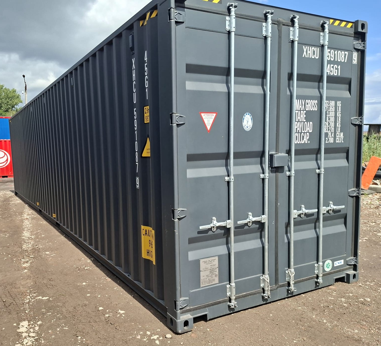 Kontener morski 12m (40'HC) XHCU5910879 - obrazek 2