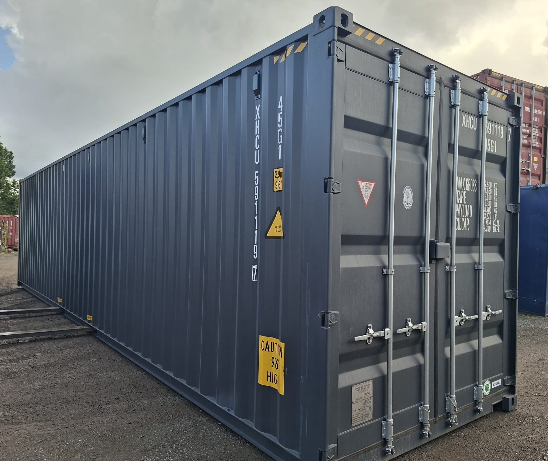 Kontener morski 12m (40'HC) XHCU5911197 - obrazek 4