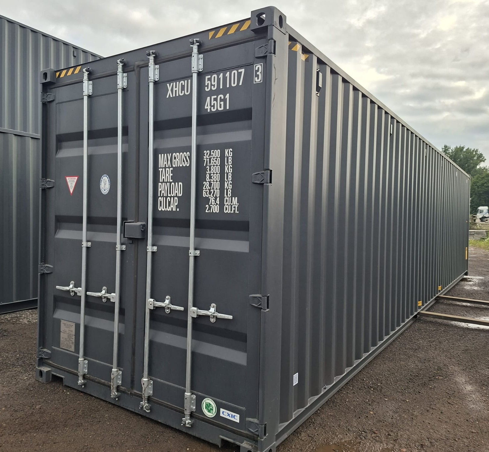 Kontener morski 12m (40'HC) XHCU5911073 - obrazek 6