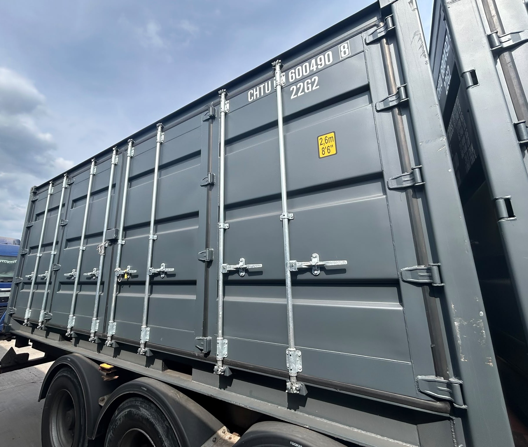 Kontener morski 6m (20'DC) Full Open Side CHTU6004908