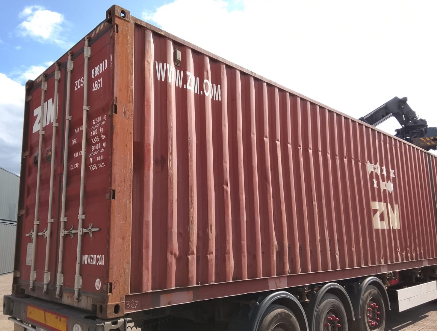 Kontener morski 12m (40'HC) ZCSU8888109 - obrazek 12