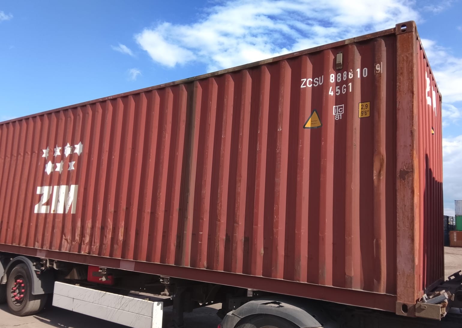 Kontener morski 12m (40'HC) ZCSU8888109 - obrazek 17