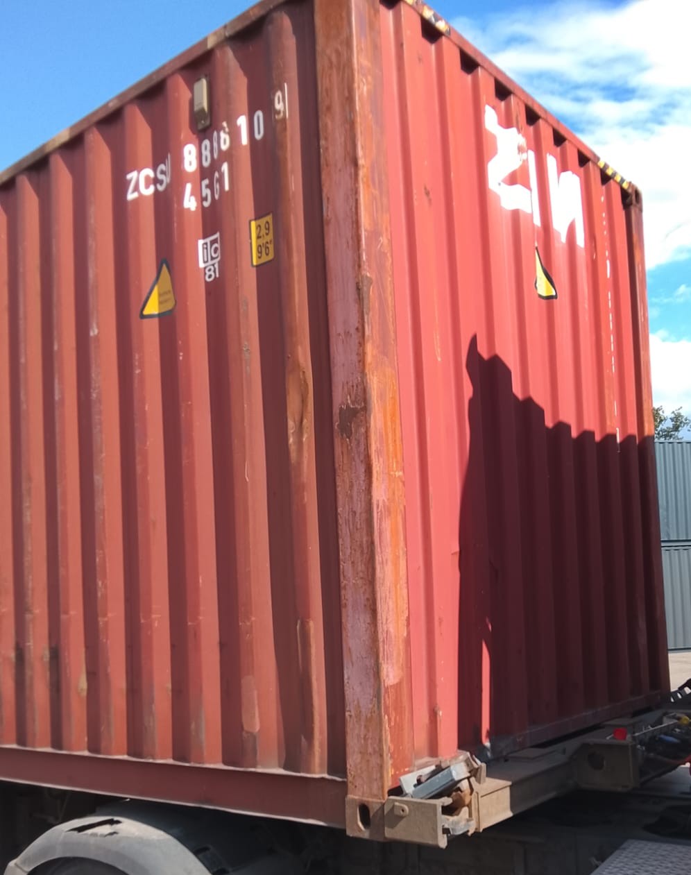 Kontener morski 12m (40'HC) ZCSU8888109 - obrazek 9