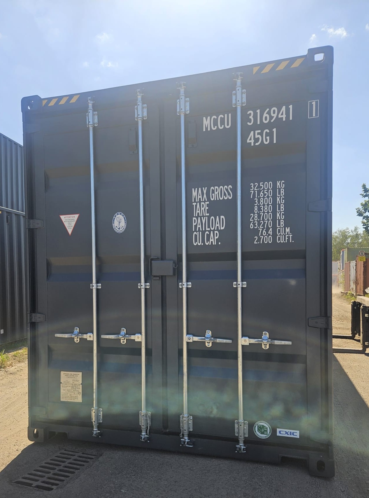 Kontener morski 12m (40'HC) MCCU3169411 - obrazek 5