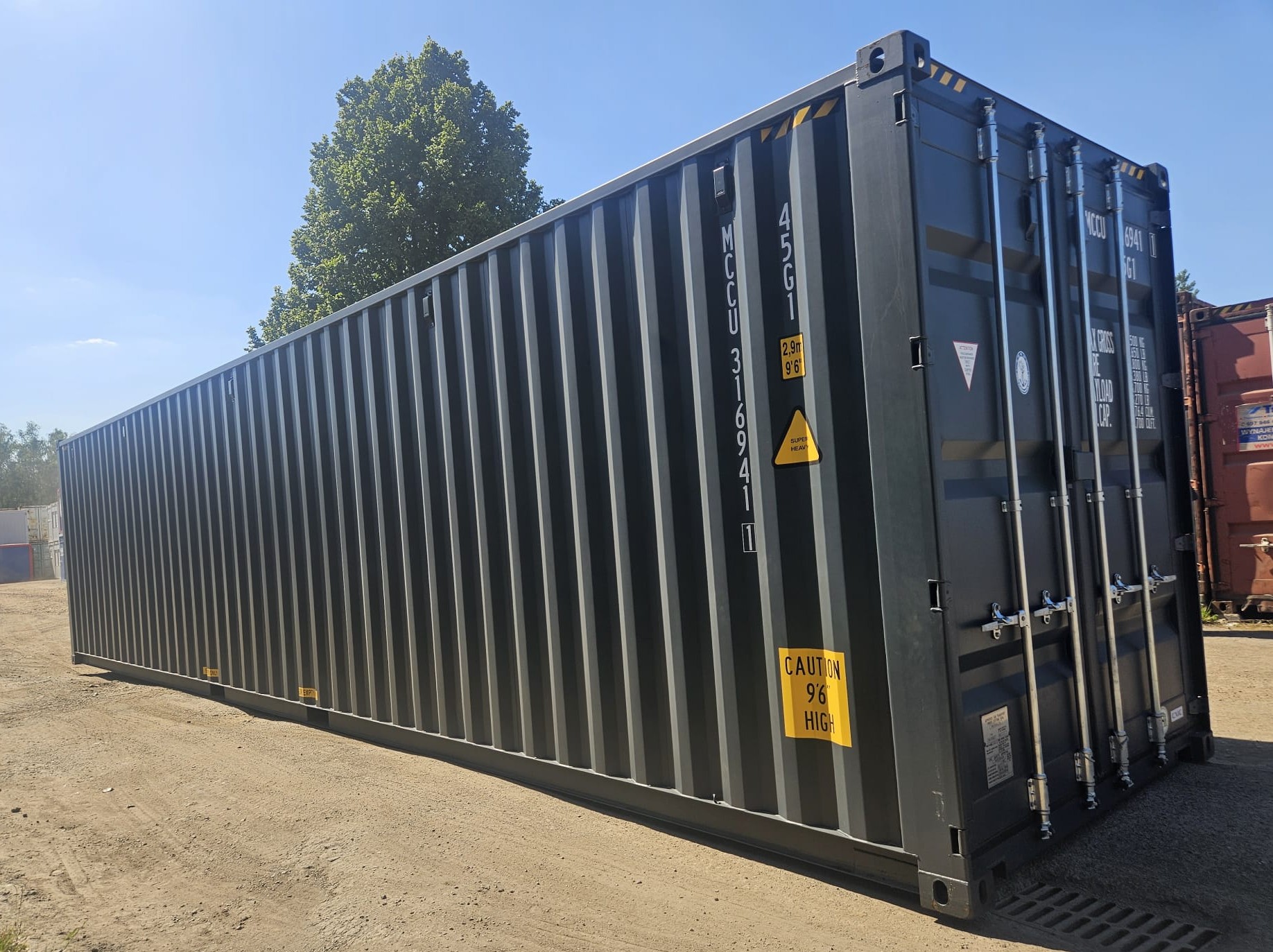 Kontener morski 12m (40'HC) MCCU3169411 - obrazek 8