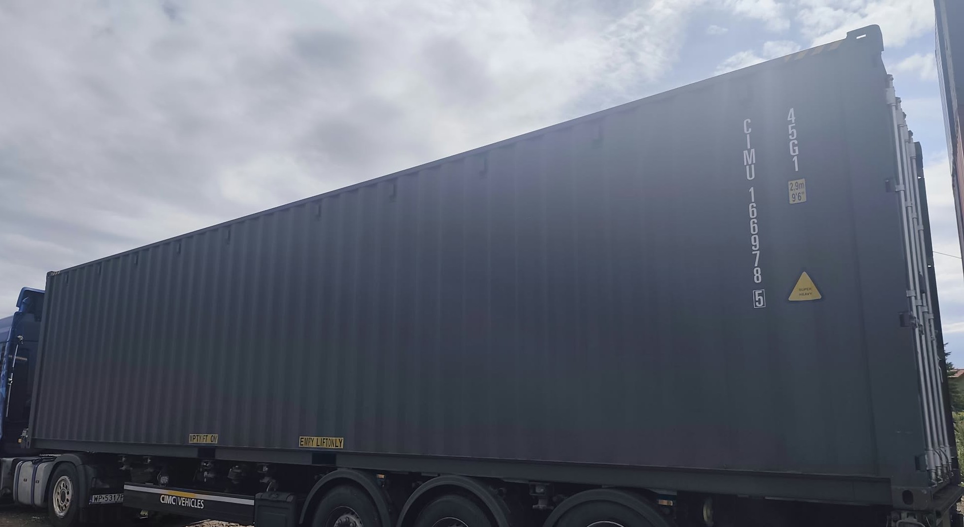 Kontener morski 12m (40'HC) CIMU1669785 - obrazek 5