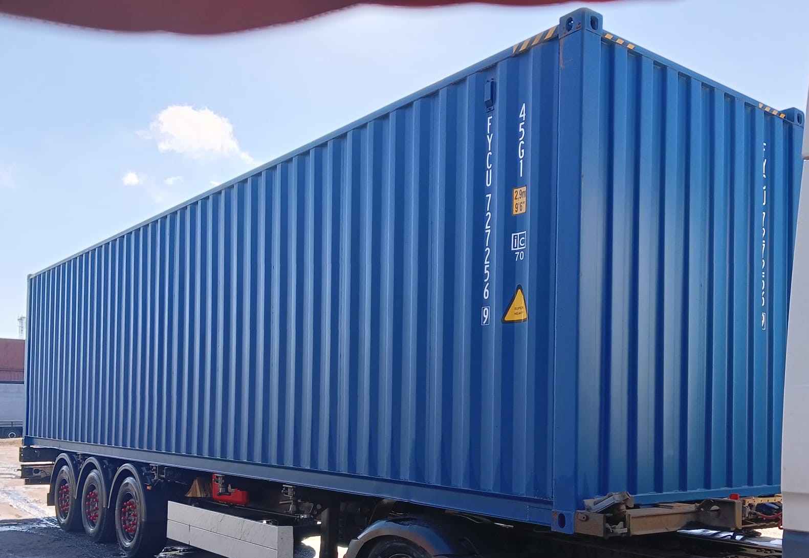 Kontener morski 12m (40'HC) FYCU7272569 - obrazek 7