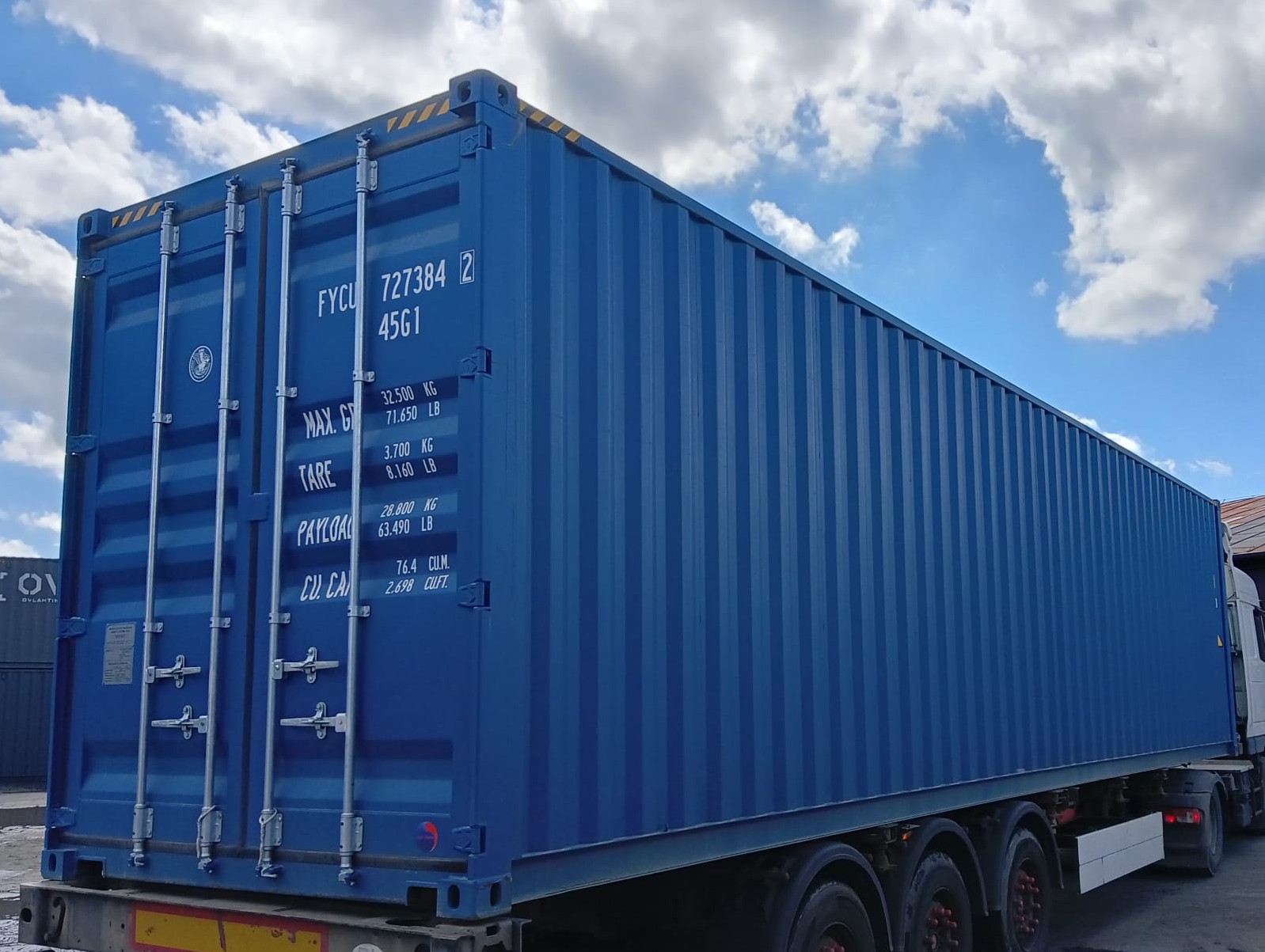 Kontener morski 12m (40'HC) FYCU7273842 - obrazek 7