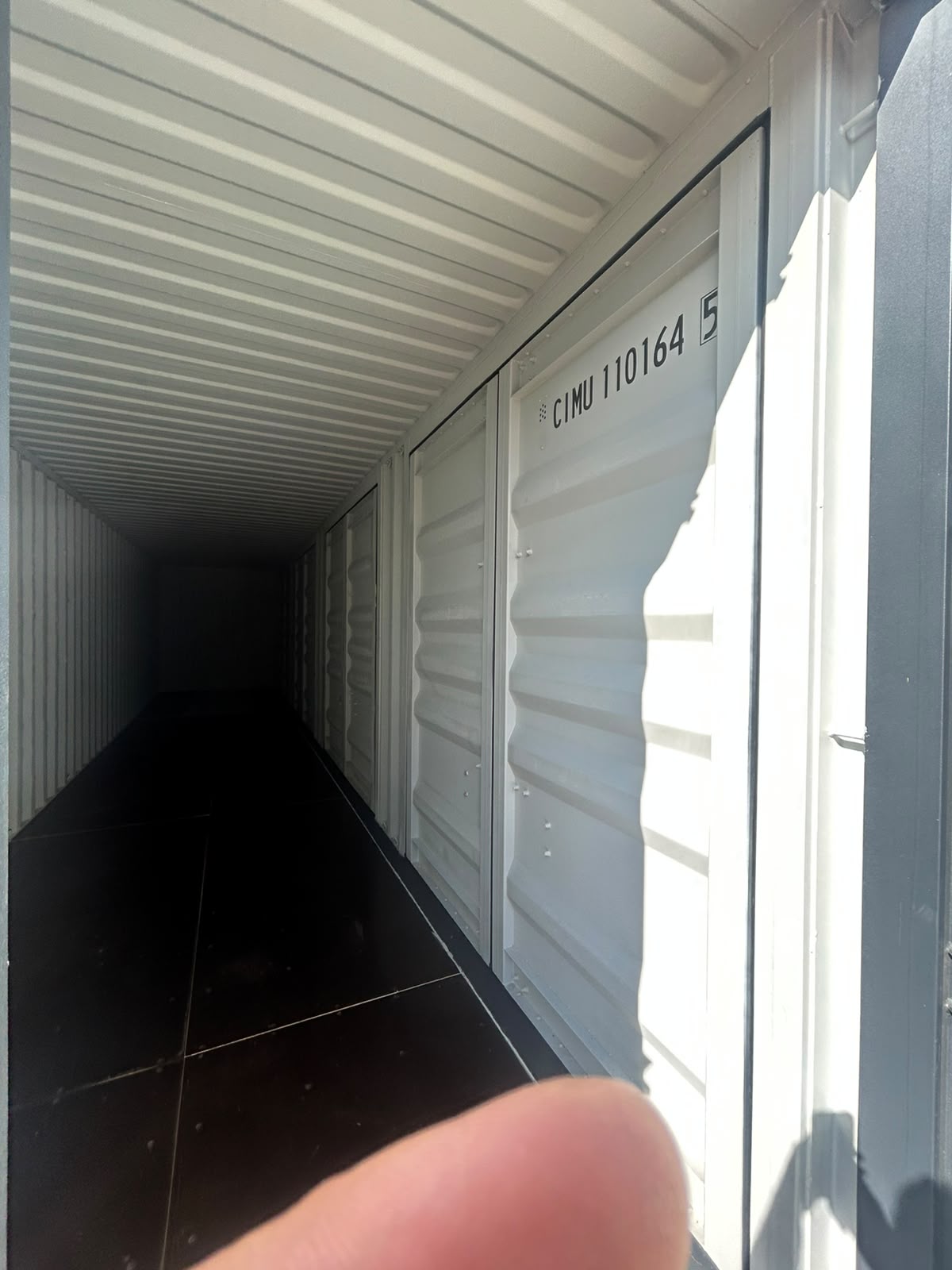 Kontener morski 12m (40'HC) Open Side 4D CIMU1101645 - obrazek 6