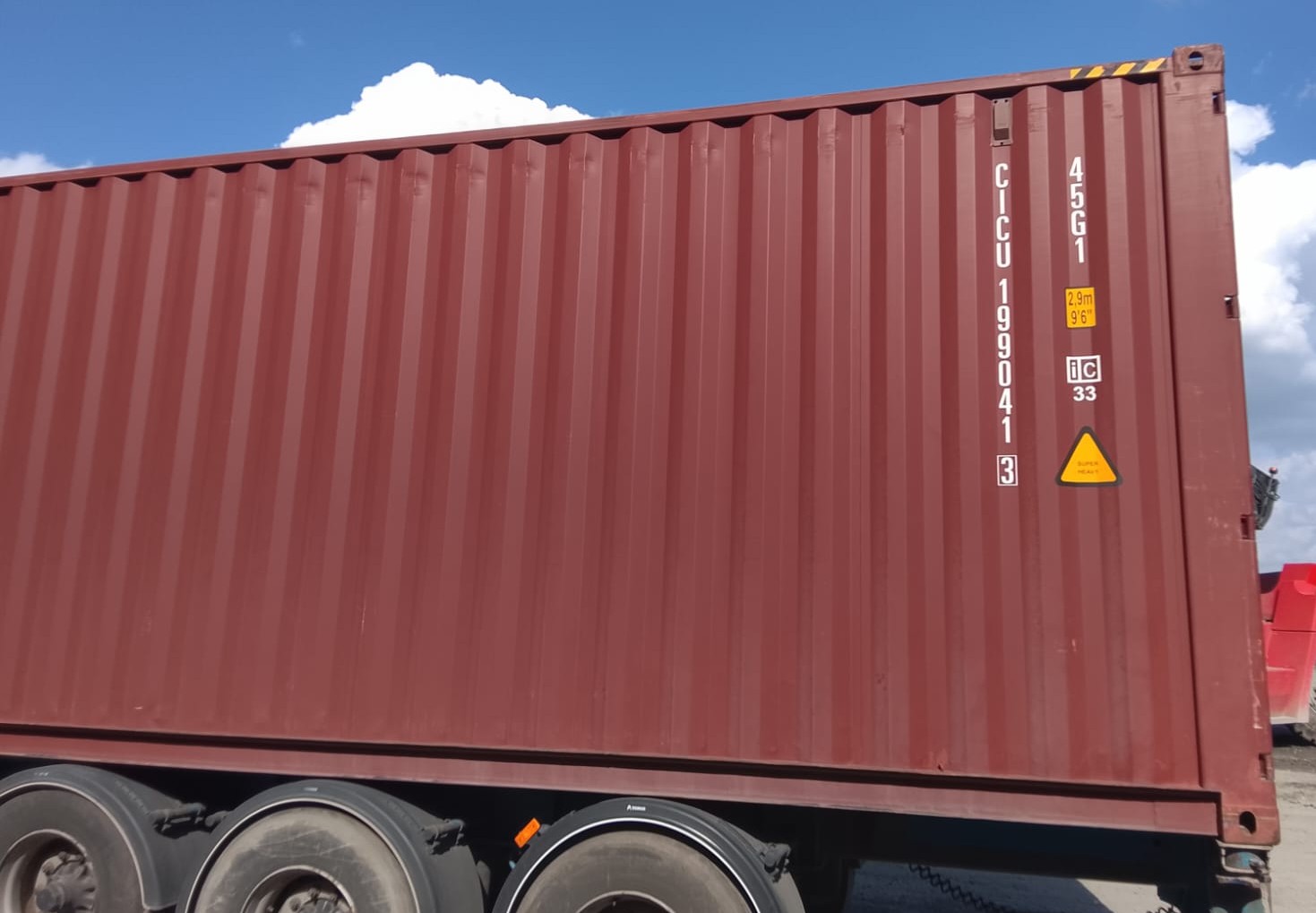 Kontener morski 12m (40'HC) CICU1990413 - obrazek 16