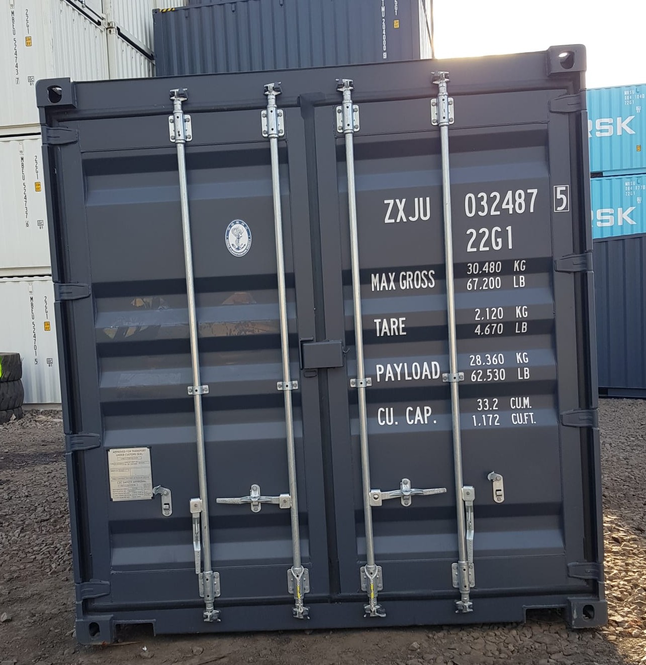 Kontener morski 6m (20'DC) ZXJU0324875 - obrazek 10