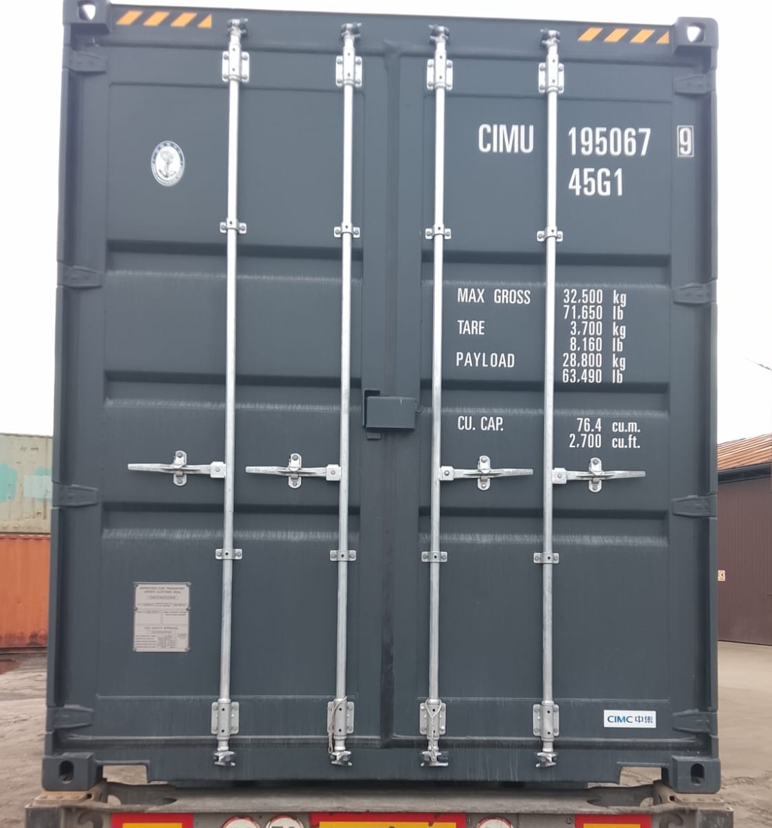 Kontener morski 12m (40'HC) CIMU1950679 - obrazek 13