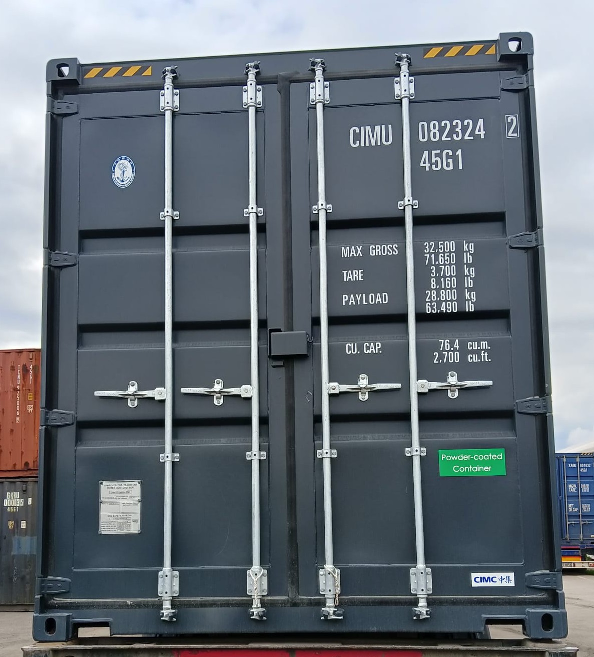 Kontener morski 12m (40'HC) CIMU0823242 - obrazek 8