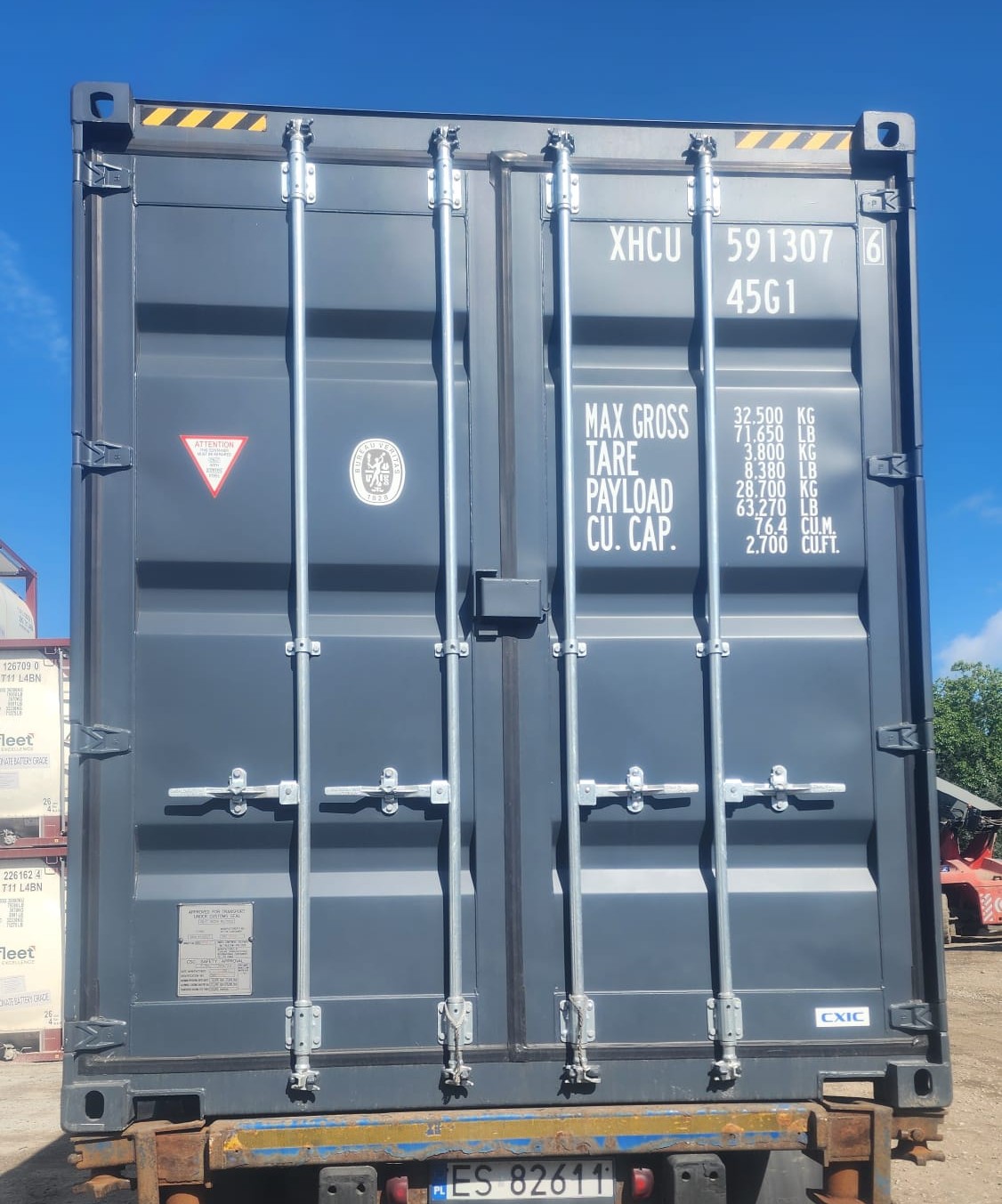 Kontener morski 12m (40'HC) XHCU5913076 - obrazek 8