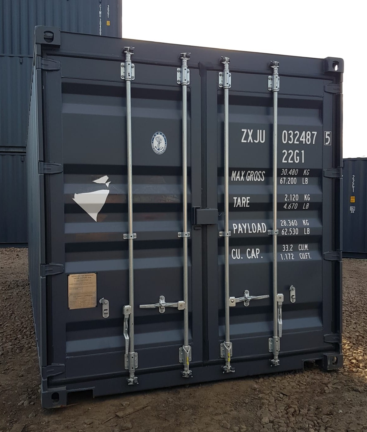 Kontener morski 6m (20'DC) ZXJU0324875 - obrazek 5