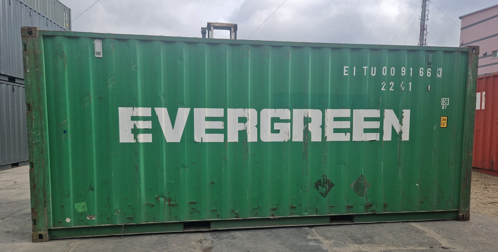 Shipping container 6m (20'DC) ZXJU0325378 (Kopia) (Kopia) (Kopia)