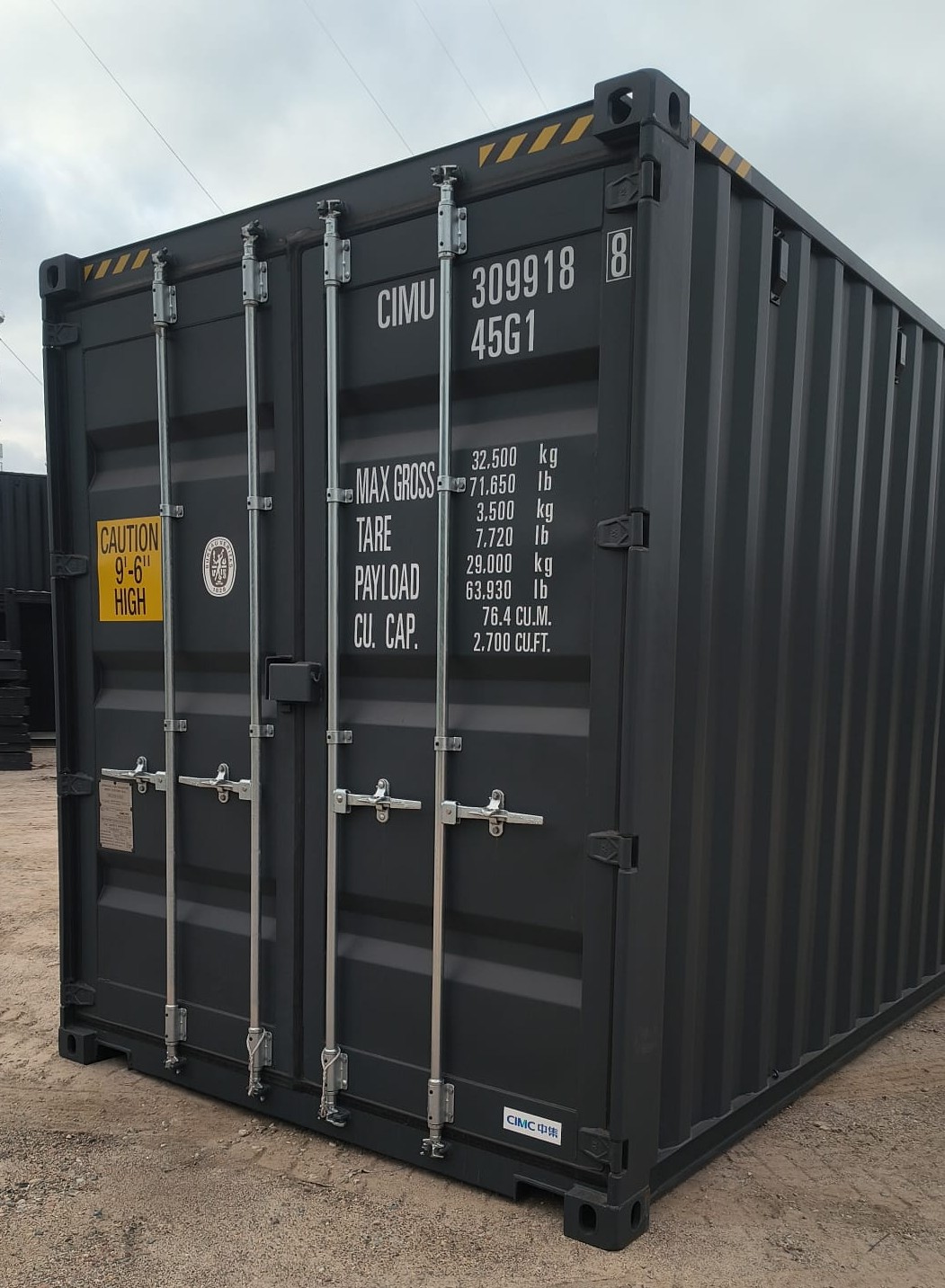 Shipping container 12m (40'HC) CIMU2255218 (Kopia) (Kopia) (Kopia) - Image 3