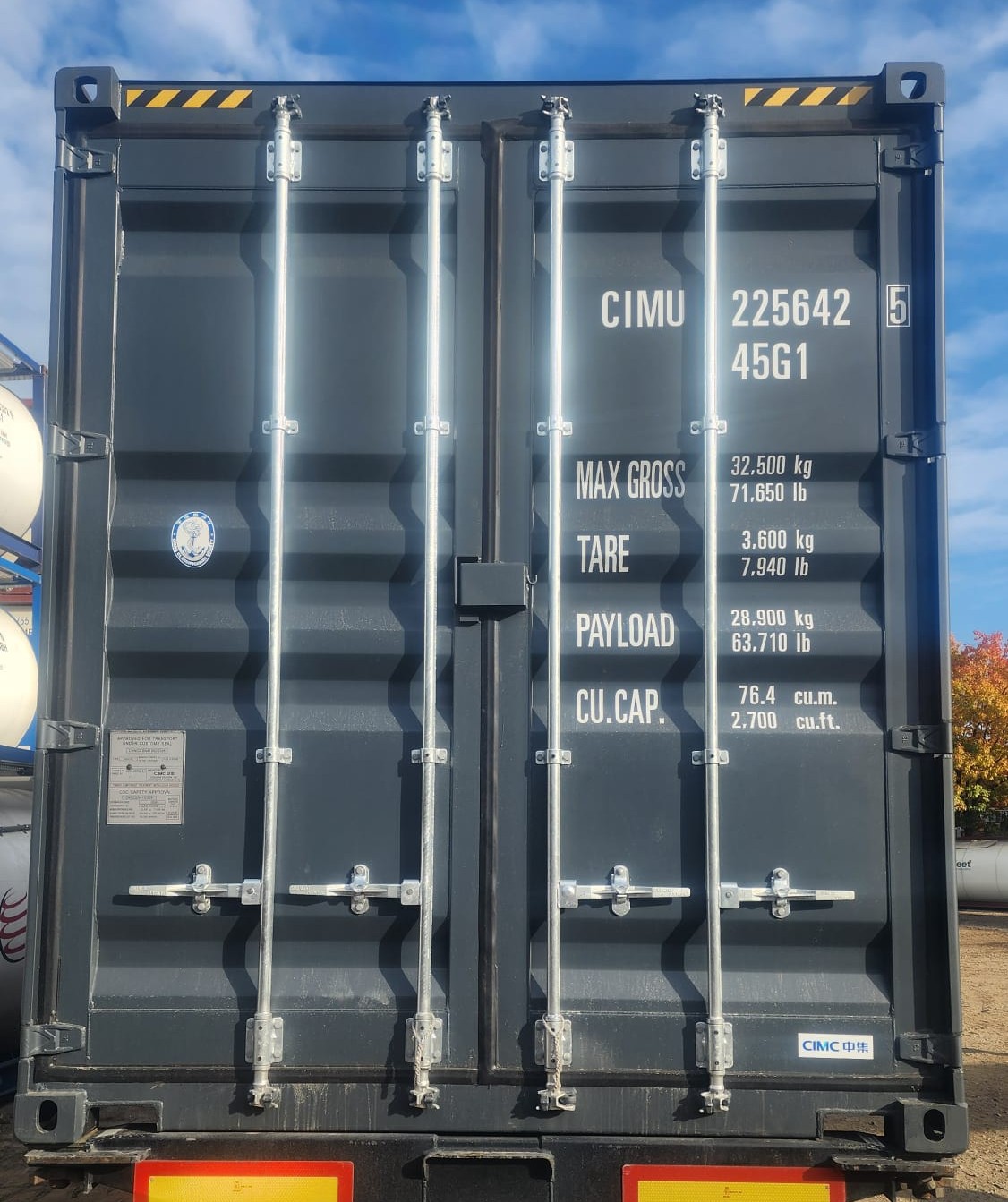 Kontener morski 12m (40'HC) CIMU2256425 - obrazek 4