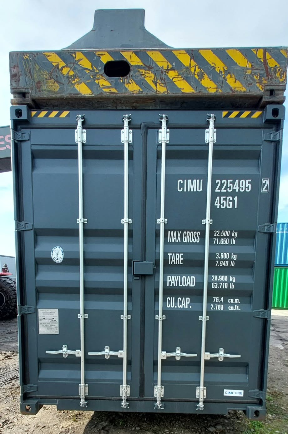 Kontener morski 12m (40'HC) CIMU2254952 - obrazek 7