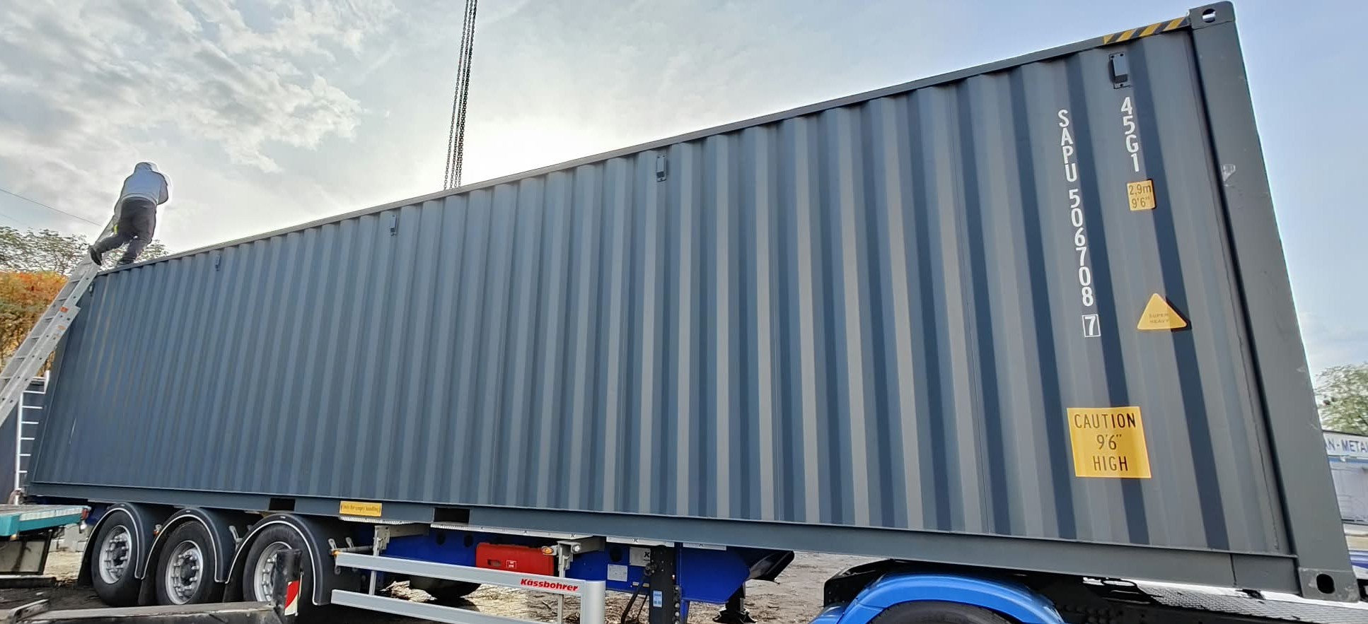 Kontener morski 12m (40'HC) SAPU5067087 - obrazek 3