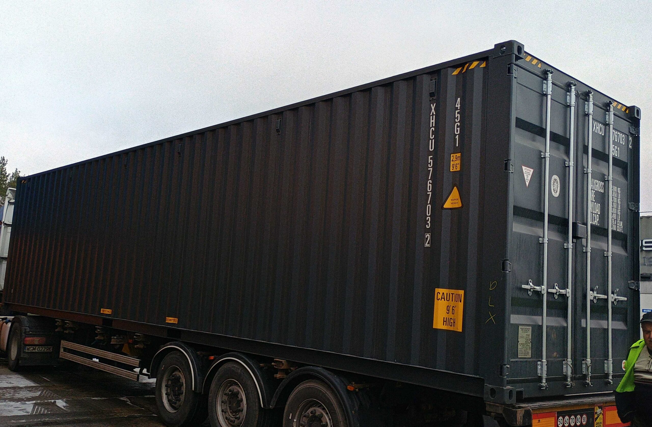 12m (40'HC) Kontener morski XHCU5767032 - obrazek 4