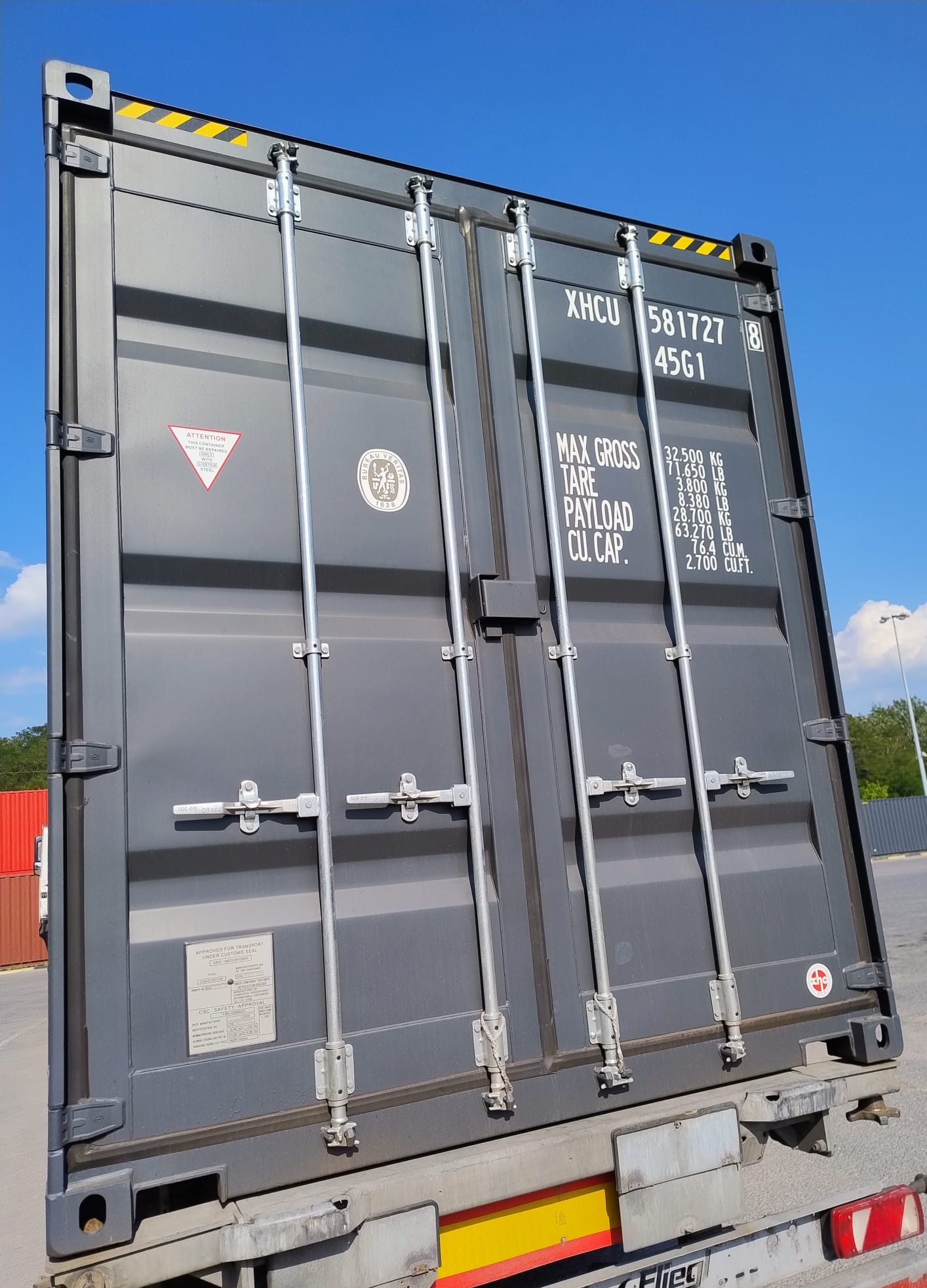 Kontener morski 12m (40'HC) XHCU5817278 - obrazek 2