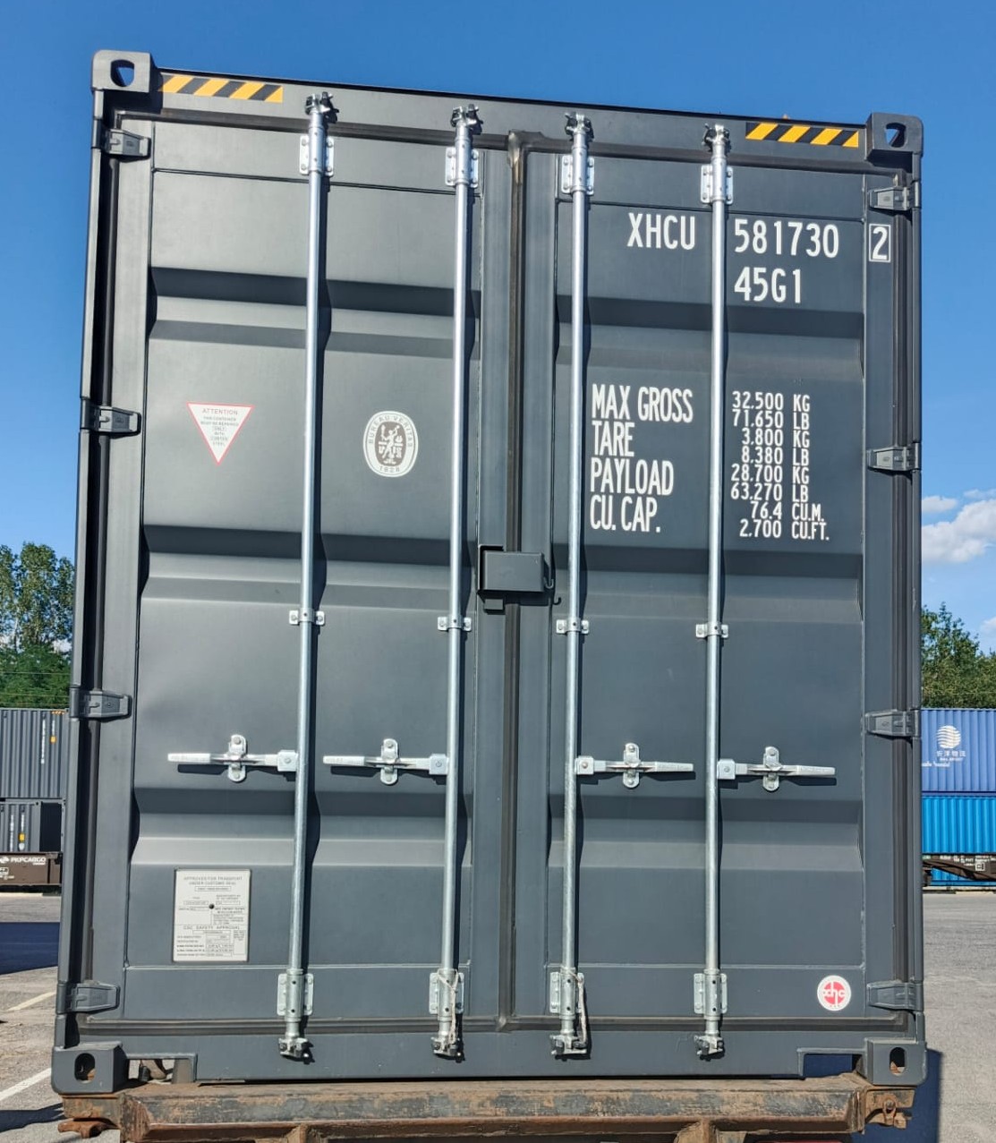 Kontener morski 12m (40'HC) XHCU5817302 - obrazek 2