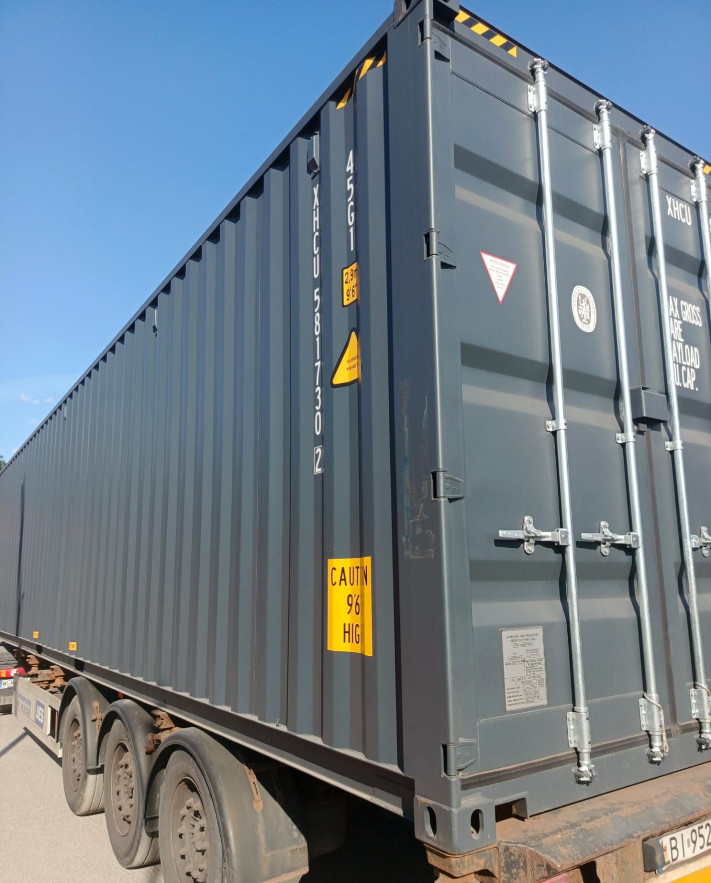 Kontener morski 12m (40'HC) XHCU5817302 - obrazek 3