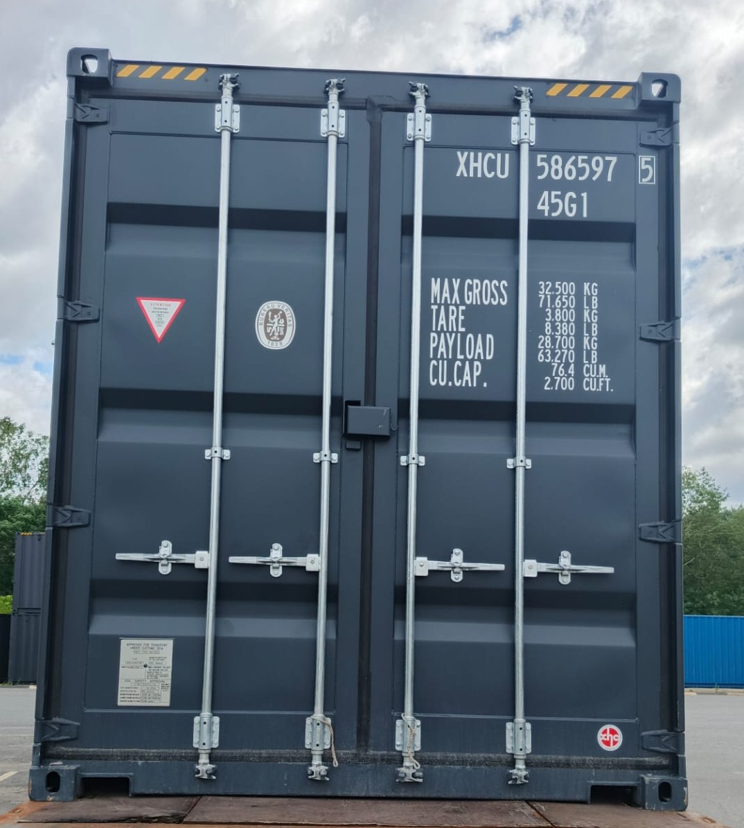 Kontener morski 12m (40'HC) XHCU5865975 - obrazek 3