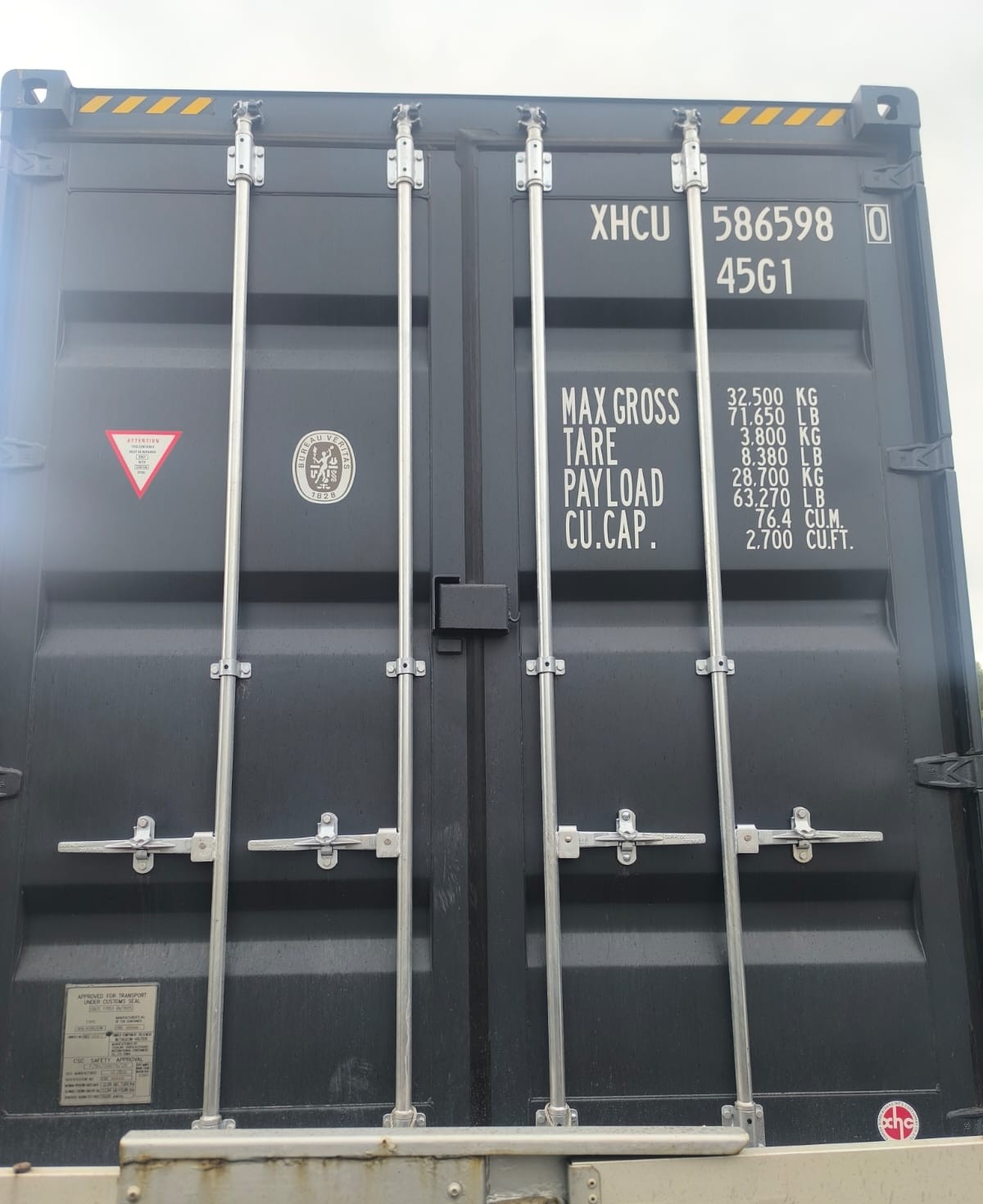 Kontener morski 12m (40'HC) XHCU5865980 - obrazek 2