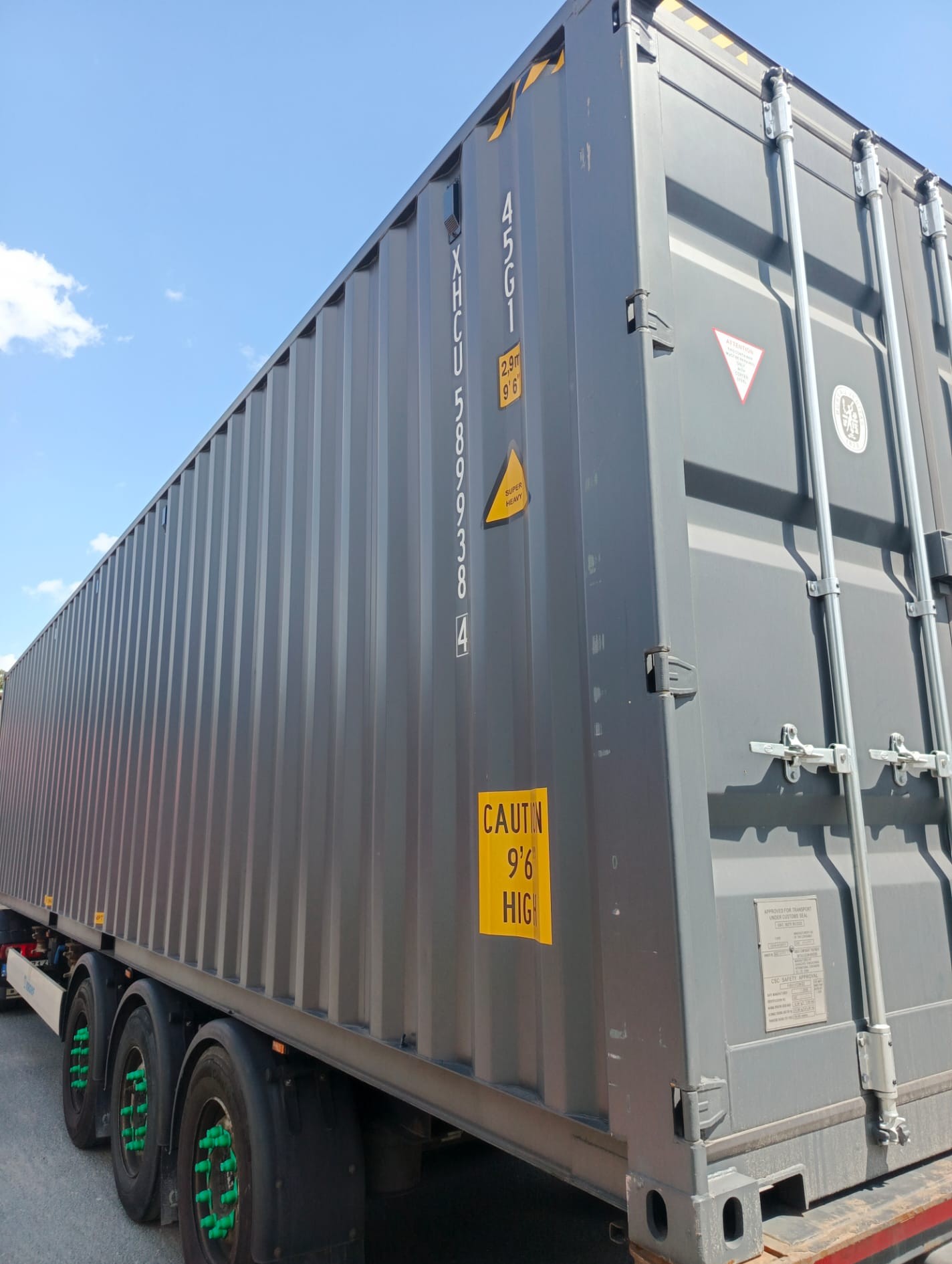 Kontener morski 12m (40'HC) XHCU5899384 - obrazek 2