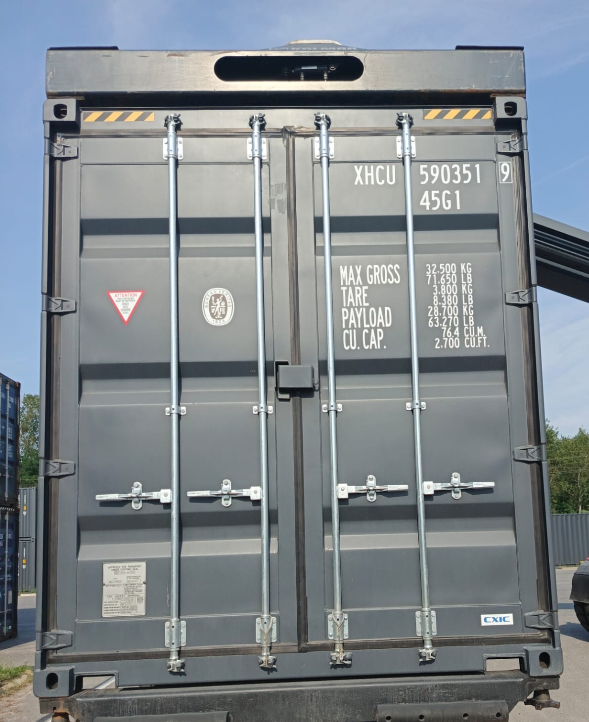 Kontener morski 12m (40'HC) XHCU5903519 - obrazek 2