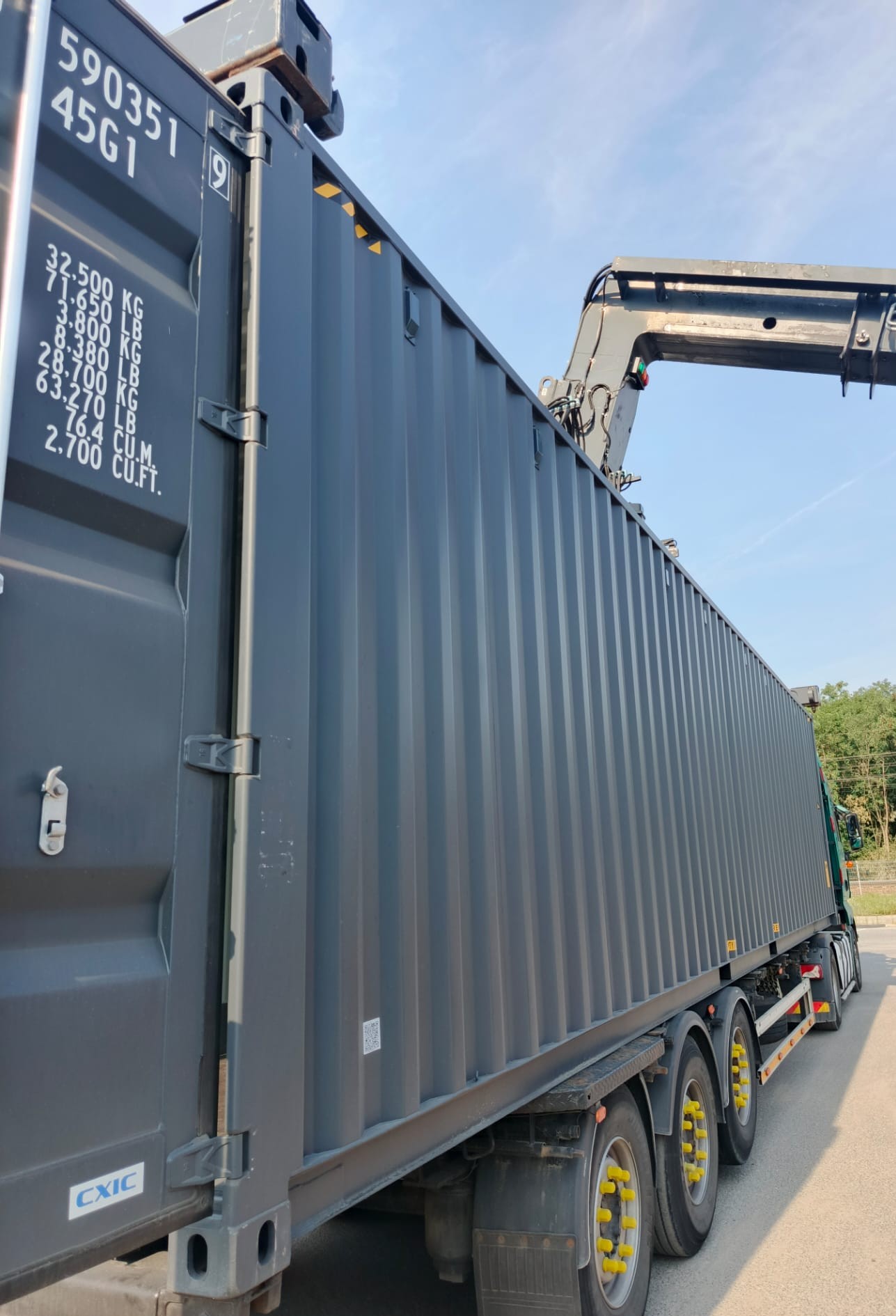Kontener morski 12m (40'HC) XHCU5903519 - obrazek 5