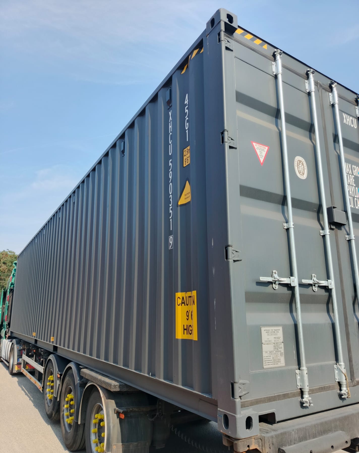 Kontener morski 12m (40'HC) XHCU5903519 - obrazek 8