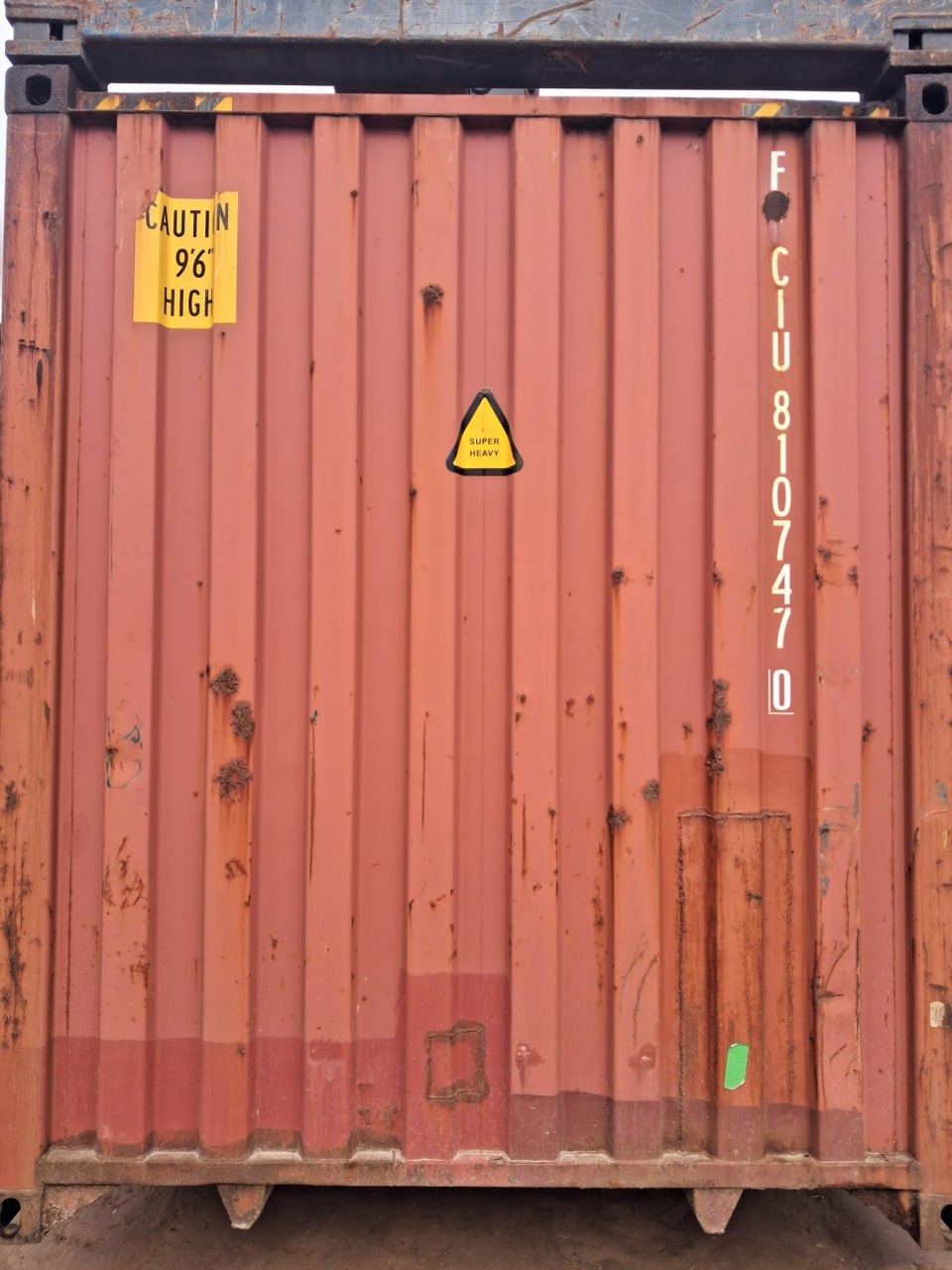 12m (40'HC) Kontener morski FCIU8107470 - obrazek 5